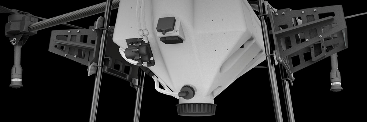Integrated Spraying & Spreading Pesticide Barrel